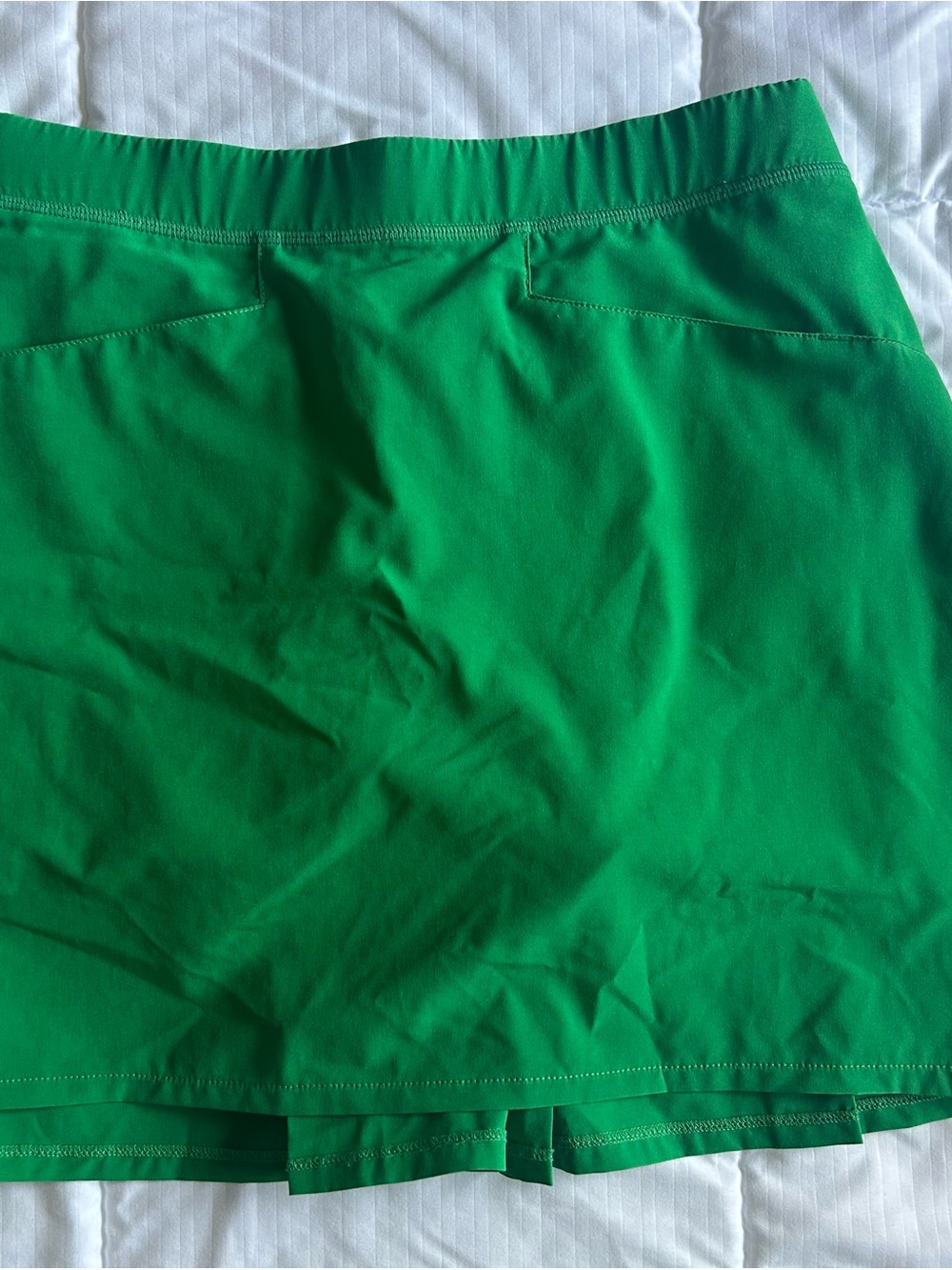 Ralph Lauren RLX Stretch Golf Skort in Vibrant Green